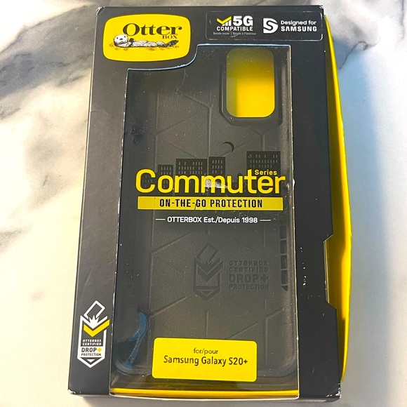 OTTERBOX Samsung Galaxy S20+/Galaxy S20+ 5G Commuter Series Case Black - Picture 1 of 2